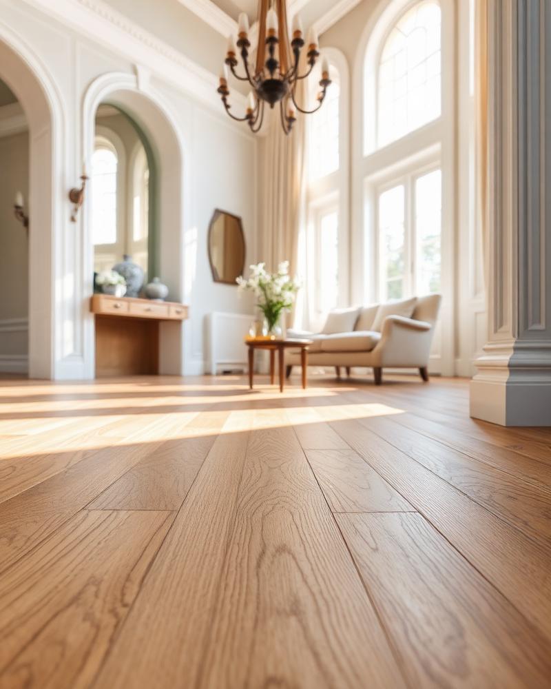 Hardwood flooring installed by At Your Service Flooring