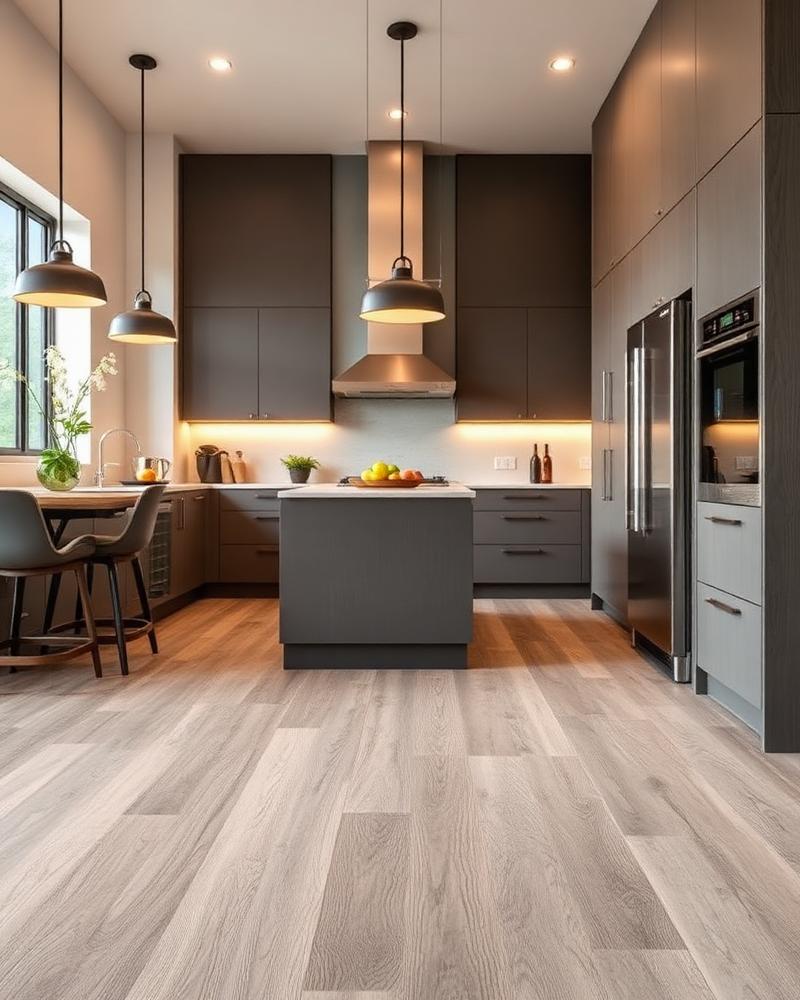 Luxury Vinyl flooring installed by At Your Service Flooring